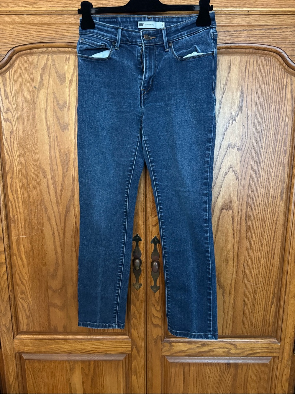 Levi's Women's Skinny Jeans in Dark Blue Wash